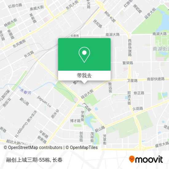 融创上城三期-55栋地图