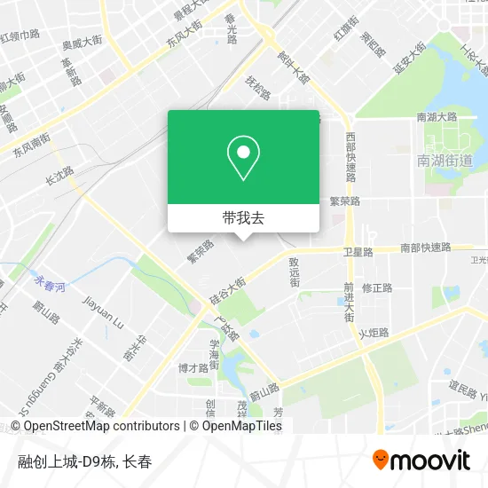 融创上城-D9栋地图