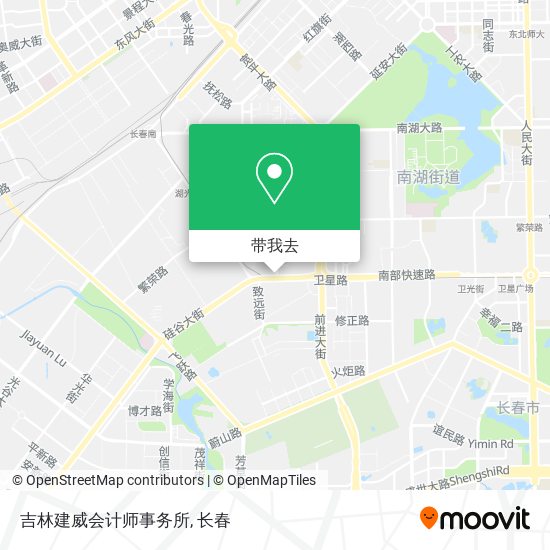 吉林建威会计师事务所地图