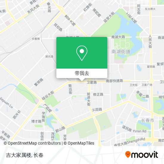 吉大家属楼地图
