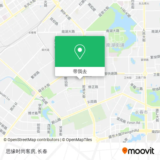 思缘时尚客房地图