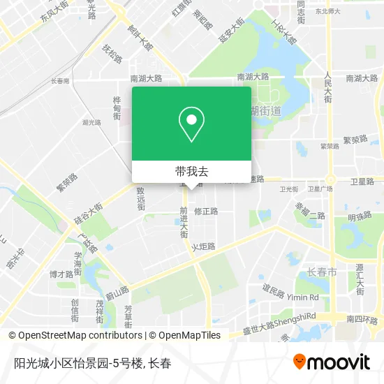 阳光城小区怡景园-5号楼地图