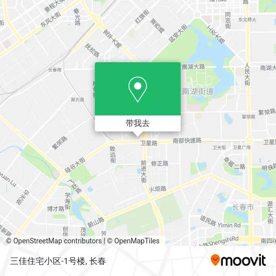 三佳住宅小区-1号楼地图