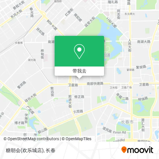 糖朝会(欢乐城店)地图