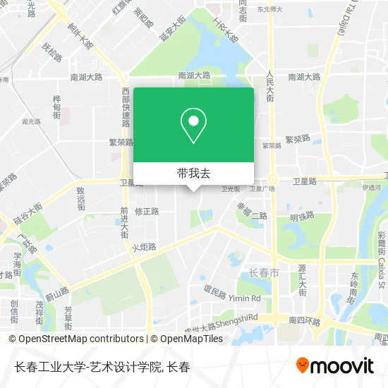 长春工业大学-艺术设计学院地图