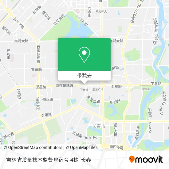 吉林省质量技术监督局宿舍-4栋地图