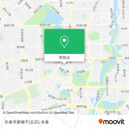 长春羊家铺子(总店)地图