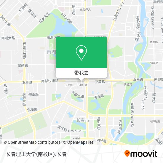 长春理工大学(南校区)地图