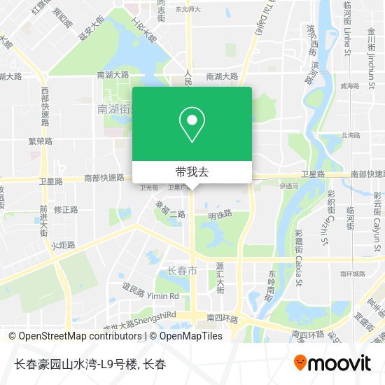 长春豪园山水湾-L9号楼地图