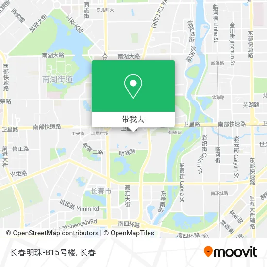 长春明珠-B15号楼地图