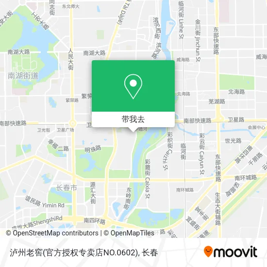 泸州老窖(官方授权专卖店NO.0602)地图