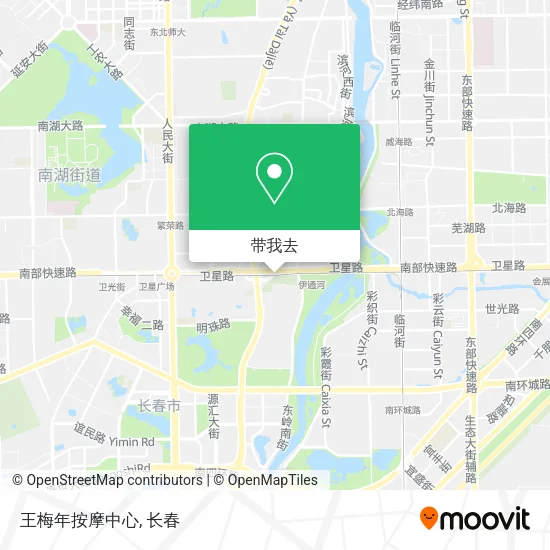 王梅年按摩中心地图