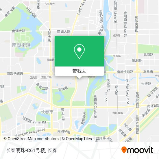 长春明珠-C61号楼地图