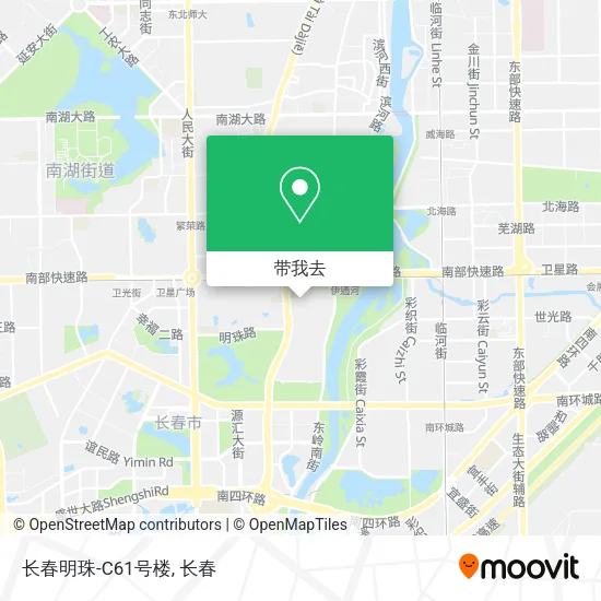 长春明珠-C61号楼地图