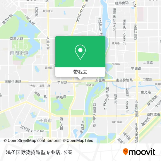 鸿圣国际染烫造型专业店地图
