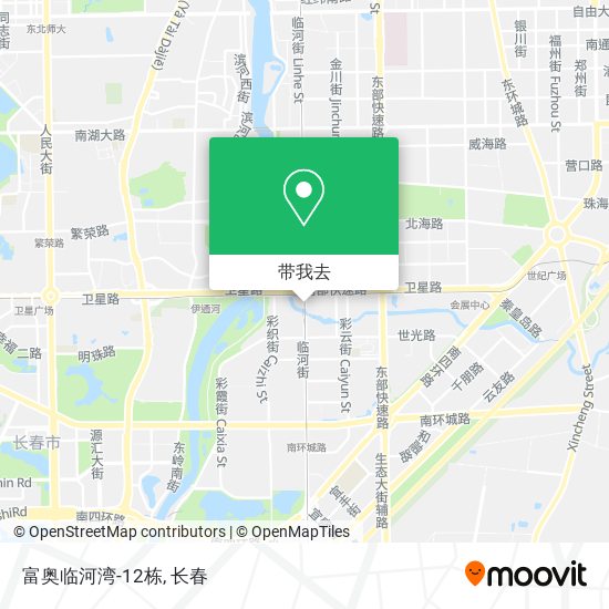 富奥临河湾-12栋地图