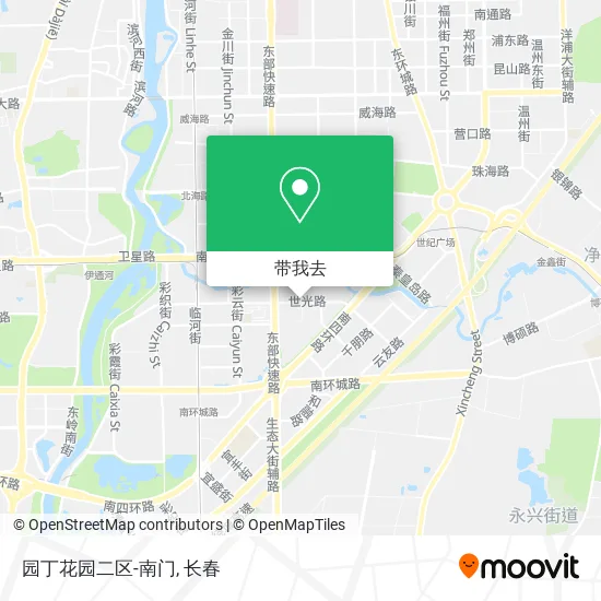 园丁花园二区-南门地图