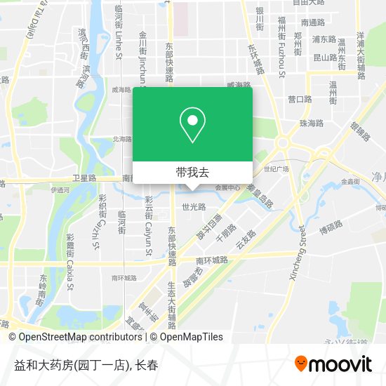 益和大药房(园丁一店)地图