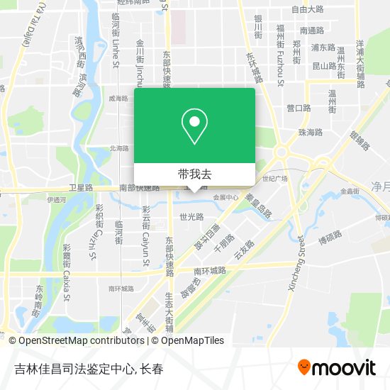 吉林佳昌司法鉴定中心地图