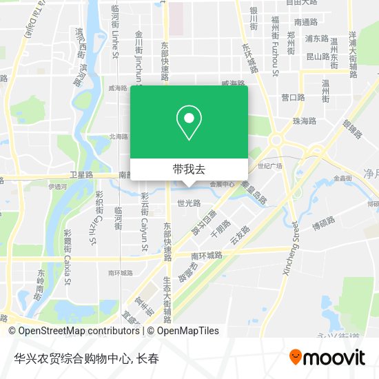 华兴农贸综合购物中心地图