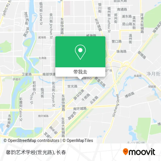 馨韵艺术学校(世光路)地图