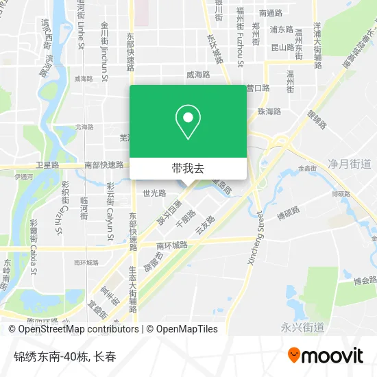 锦绣东南-40栋地图