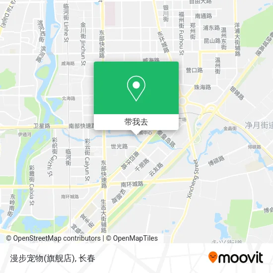 漫步宠物(旗舰店)地图