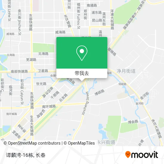 谭麟湾-16栋地图