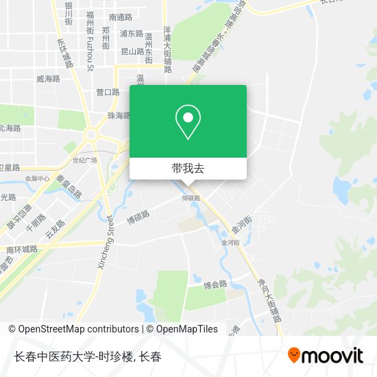 长春中医药大学-时珍楼地图