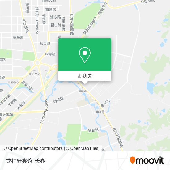 龙福轩宾馆地图