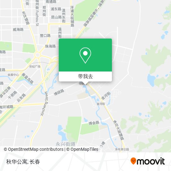 秋华公寓地图