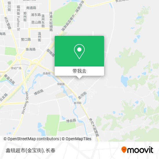 鑫锐超市(金宝街)地图