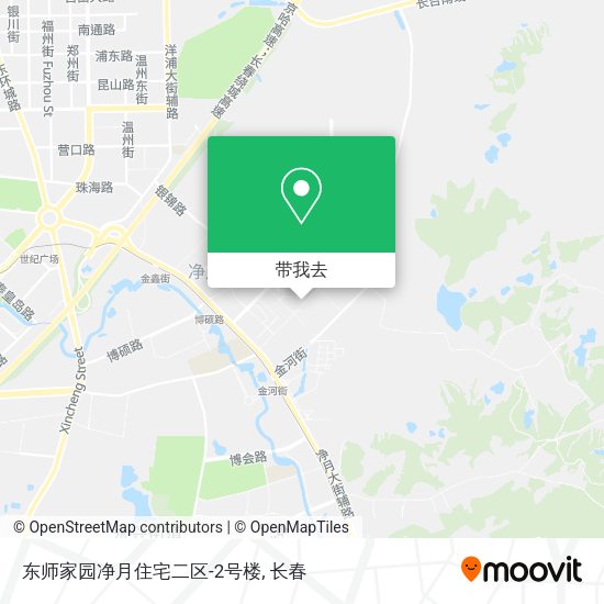 东师家园净月住宅二区-2号楼地图