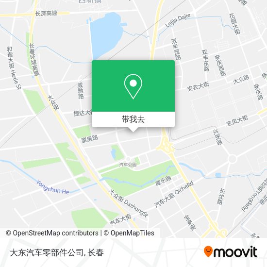 大东汽车零部件公司地图