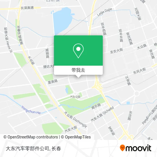 大东汽车零部件公司地图