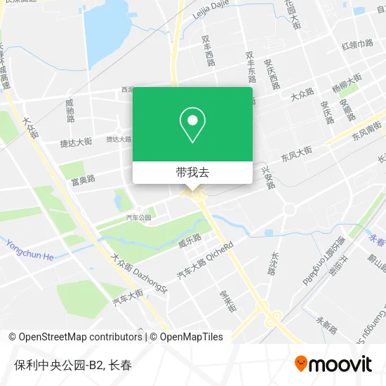保利中央公园-B2地图