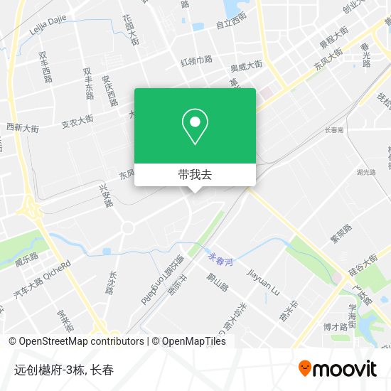 远创樾府-3栋地图