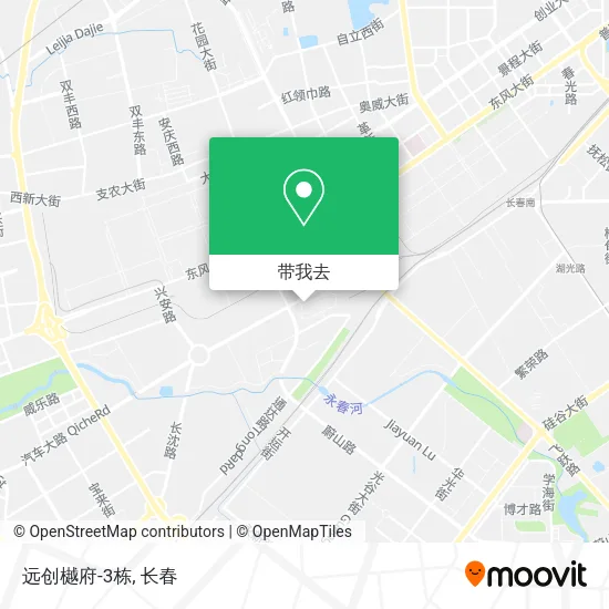 远创樾府-3栋地图