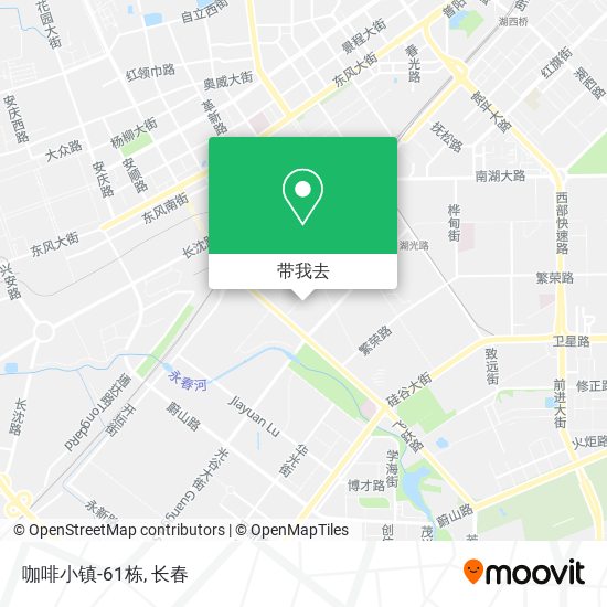 咖啡小镇-61栋地图