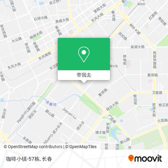 咖啡小镇-57栋地图