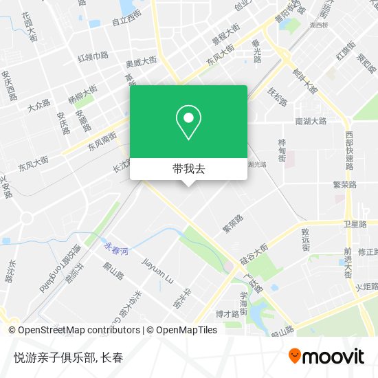 悦游亲子俱乐部地图