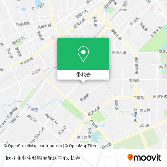 欧亚商业生鲜物流配送中心地图