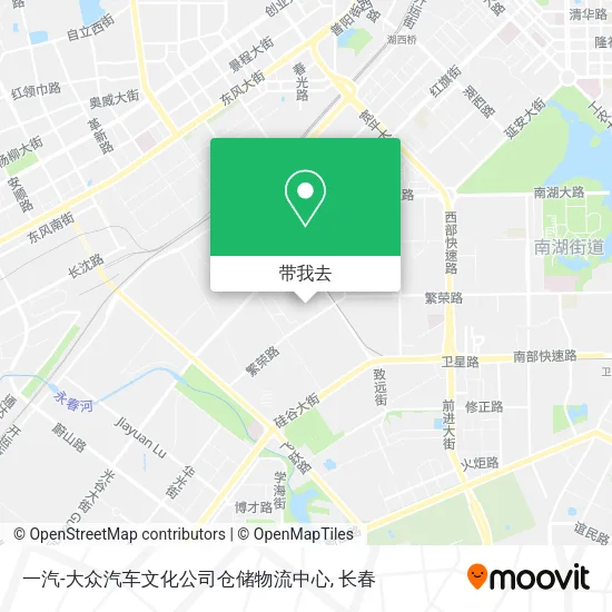 一汽-大众汽车文化公司仓储物流中心地图