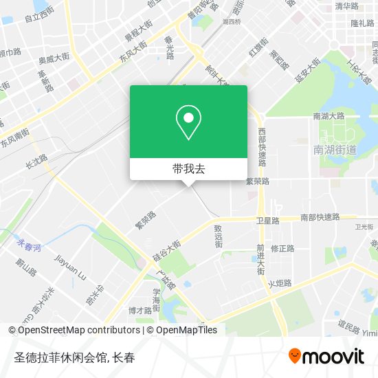 圣德拉菲休闲会馆地图