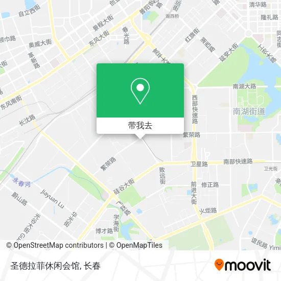 圣德拉菲休闲会馆地图