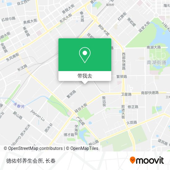 德佑邻养生会所地图