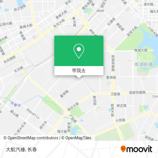 大航汽修地图