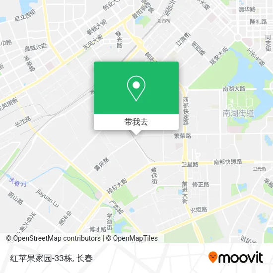 红苹果家园-33栋地图