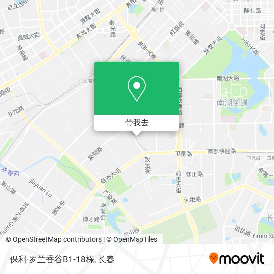 保利·罗兰香谷B1-18栋地图
