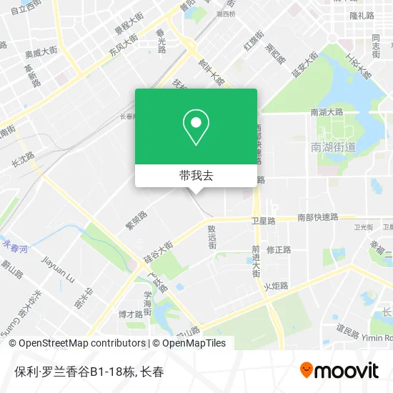 保利·罗兰香谷B1-18栋地图